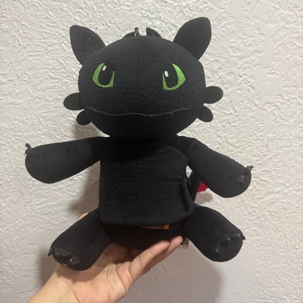 Zoobies Toothless book buddy, how to train your Dragon With storybook
